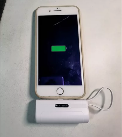 便携迷你自带线胶囊充电宝大容量 10000...