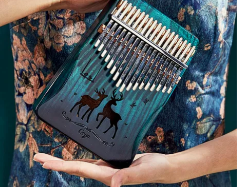 卡林巴拇指琴17音正品初学者入门手指姆钢琴...