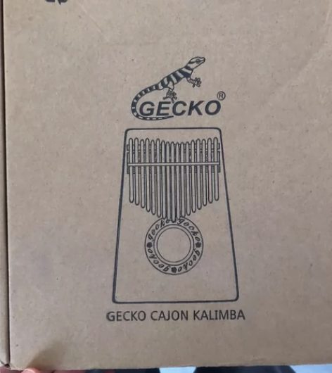 gecko壁虎卡林巴琴，基本全新，箱说全，...