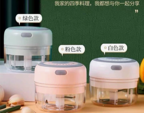 电动捣蒜泥神器拉蒜搅蒜器打蒜机全自动蒜蓉器...