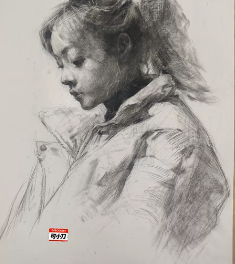 接素描人头定制素描人像手绘人像 人物肖像 ...