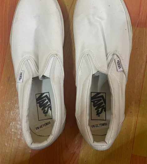 VANS帆布滑板鞋，二手无盒，新旧程度如图...