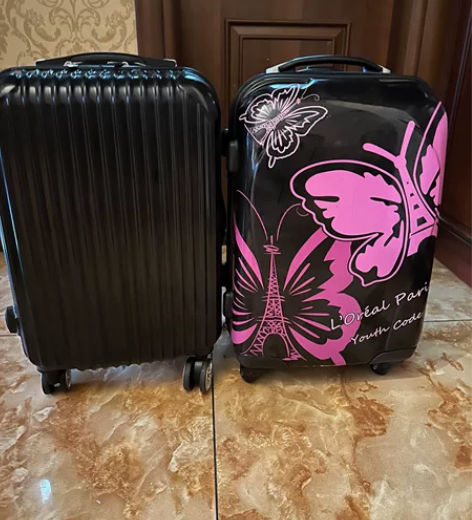 旅行箱 闲置 自提实物图 商场大中小 小的...