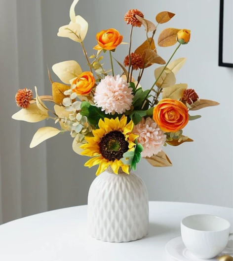 花店不干了，低价处理ins风高档仿真花假花...