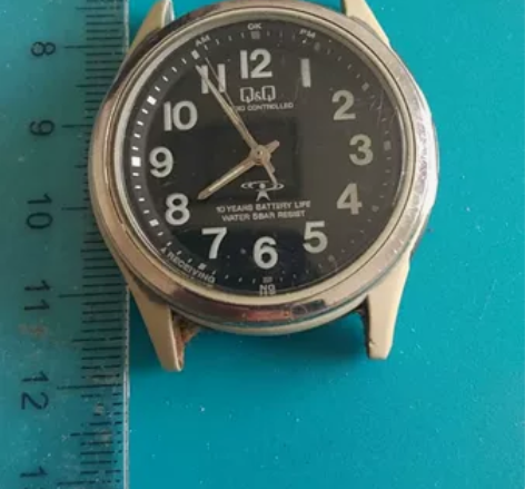 西铁城qq电波表，走时正常，但不会调时，品...