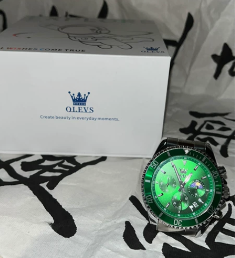 手里有两块欧利时的手表 全新仅拆封 礼盒礼...