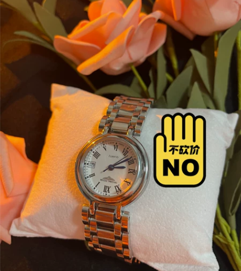 全新 仿心月名牌手表女士2021新款时尚十...