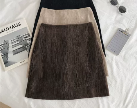 大码半身裙胖mm春夏新款A字裙高腰显瘦包臀...