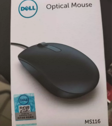 未拆闲置：戴尔（DELL）MS116 鼠标...