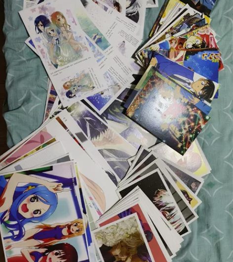 【付邮送动漫明信片】 从家中翻出好多明信片...