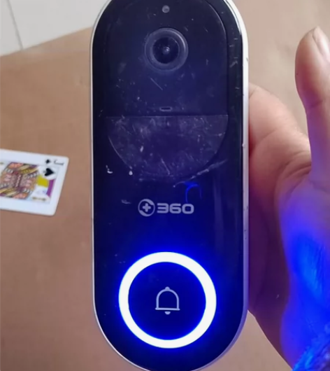 360可视门铃D819室外主机，单机无配件...