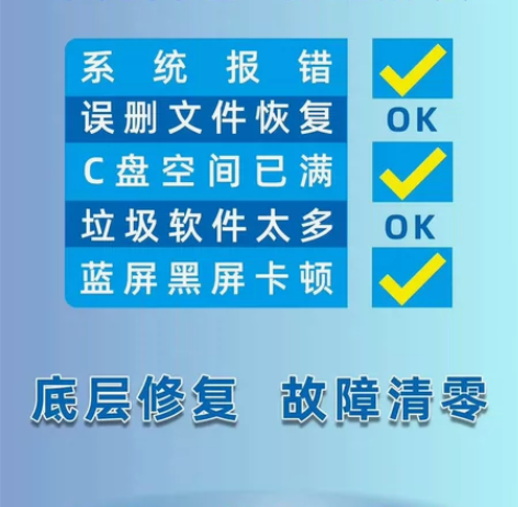 修电脑/远程维修/系统重装/各种问题解决/...