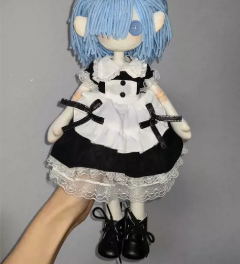 掉落一只雷姆（可换可出） 用的是偏白的布 ...