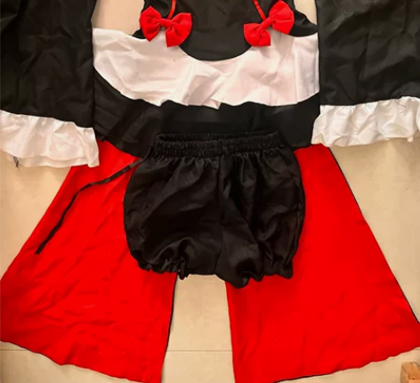 克鲁鲁cos服 m码只有衣服袖套南瓜裤38...