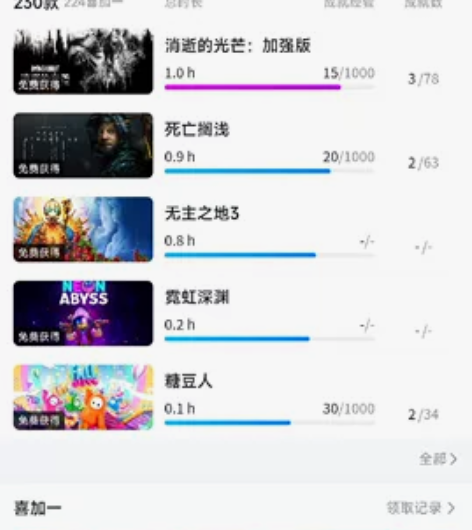 epic账号，230游戏，17195总价值...