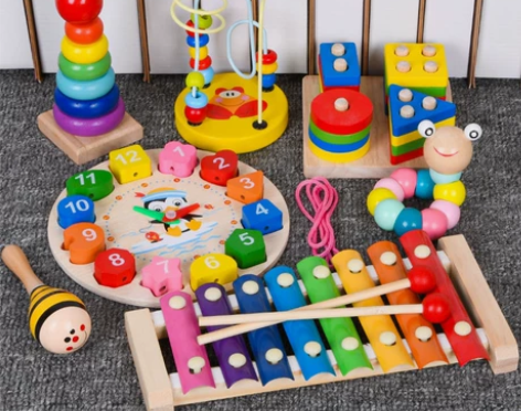 婴幼儿童敲击乐器1-3岁八音手敲琴6-8八...