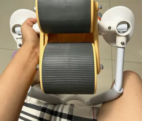 健腹轮自动回弹收腹卷腹运动练腹肌瘦身家用男...