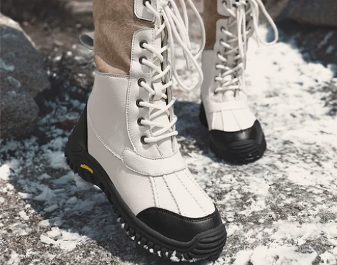 冬季雪地靴女防水防滑东北户外棉鞋加绒加厚保...