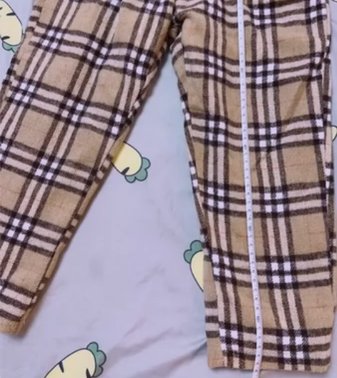 120cm童装春秋款格子裤洋气男女宝宝儿童...