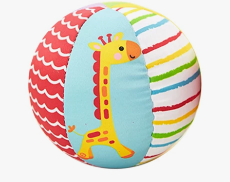 【亲子价】费雪宝宝动物认知球摇铃球类玩具婴...