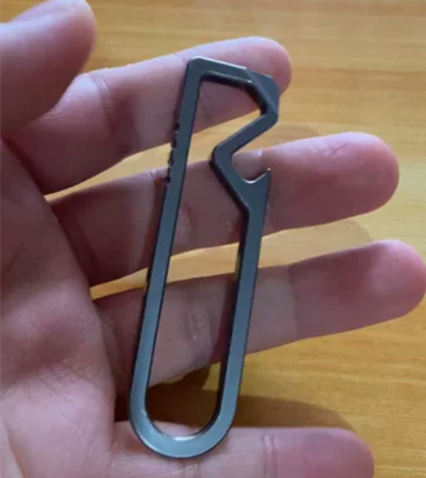 美国WESN钛合金撬棍，MT多功能钥匙扣工...