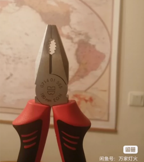 德国伍尔特钢丝钳180㎜ 感兴趣的话点“我...