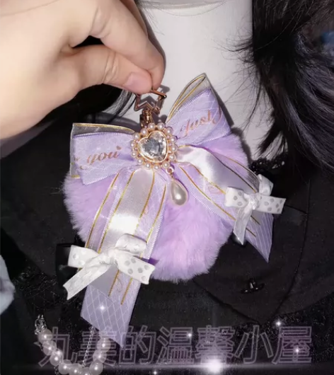 芋泥啵啵◆日系  甜美量产型定制芋泥紫色爱...