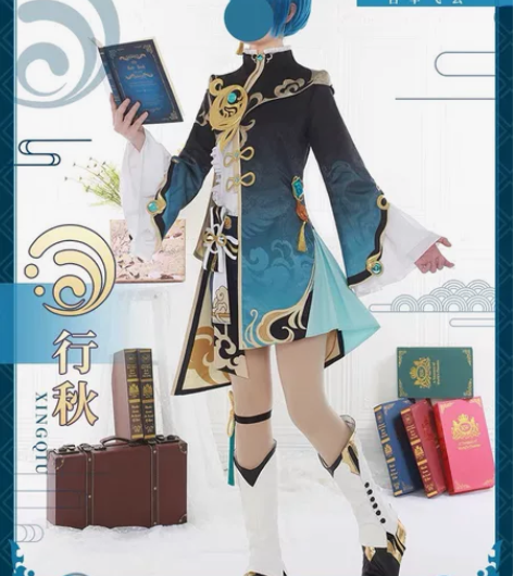 【租】初兽猫原神cos行秋s码37码鞋造型...