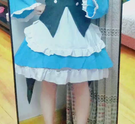 出蕾姆夏日祭cos服!XL码!没有内搭没有...