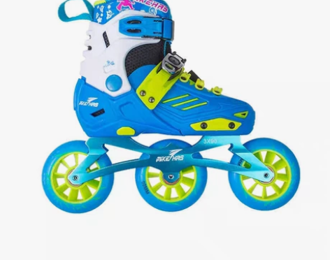 迈克威M1速滑鞋 速度轮滑儿童初学溜冰鞋 ...