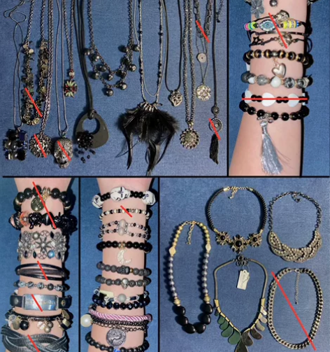 【七五折】黑白色系摇滚朋克配饰合集|孤品重...