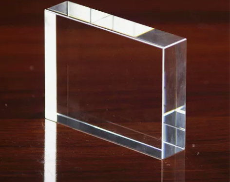 长方形透明水晶底座水晶正方体摆件底座 纯