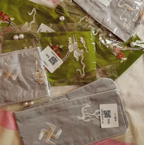 花朝记 月夕 点朱 飘带 如图飘带，都是全...