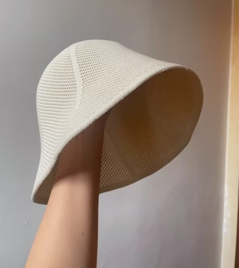 UR草帽 女渔夫帽春夏季镂空薄款太阳帽防晒...