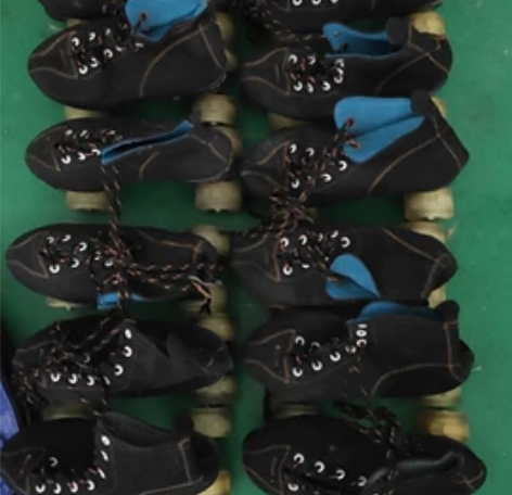 旱冰鞋双排单排都有货， 感兴趣的话点“我想...