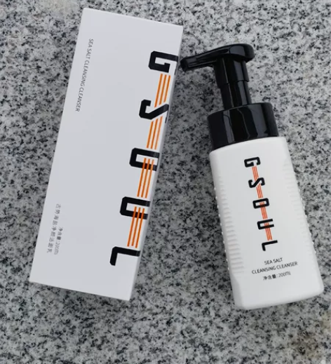 【博主闲置】古势海盐净颜洁面乳男士深层清洁...