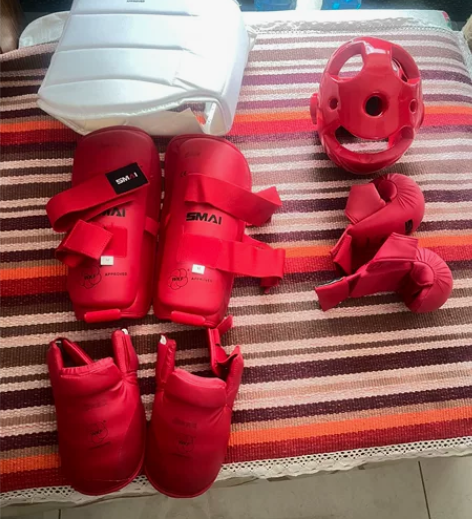 跆拳道空手道护具全套，定制款，质量很好，M...