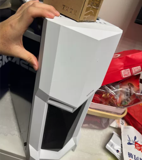 鑫谷奇袭GANK3京天定制版电脑机箱全侧透...