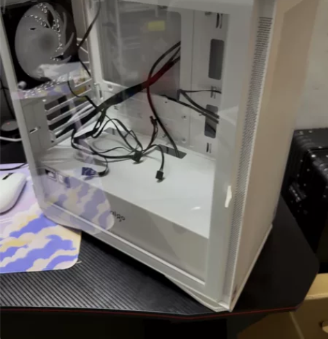 #电脑机箱  爱国者YOGO M2 透明玻...