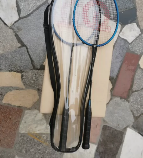 强力羽毛球拍一副 5318型号 铝框 一时...