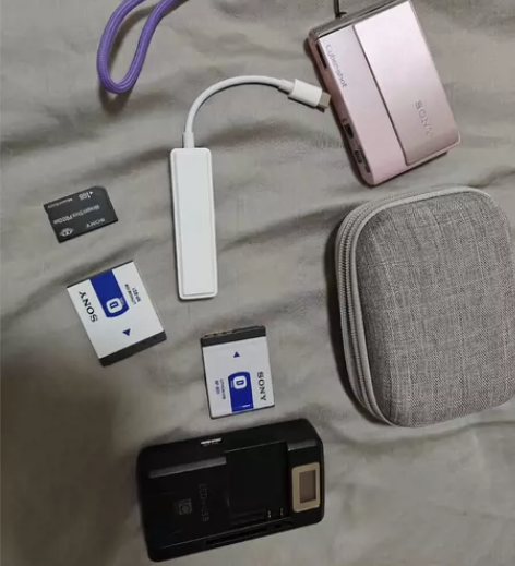 索尼T70 ccd 稀有芭蕾粉色索尼ccd...