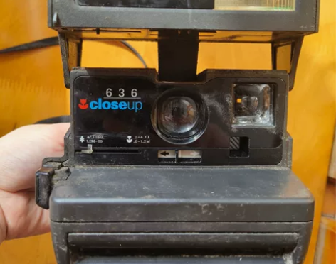 宝丽来636closeup，有明显划痕，无...