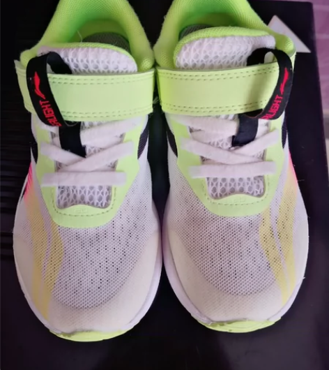 李宁超轻20童鞋男童跑步鞋小童2023新款...