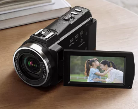 陈若琳代言彩族4K家用摄影机DV数码VLO...