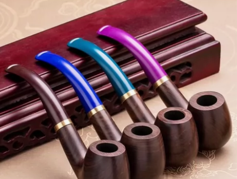 店铺撒搬，现处理几十个实木纯木檀木烟斗铜锅...