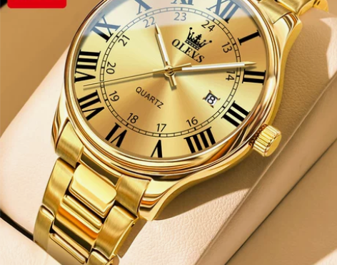 瑞士品牌新款正品男士手表夜光防水中老年高档...