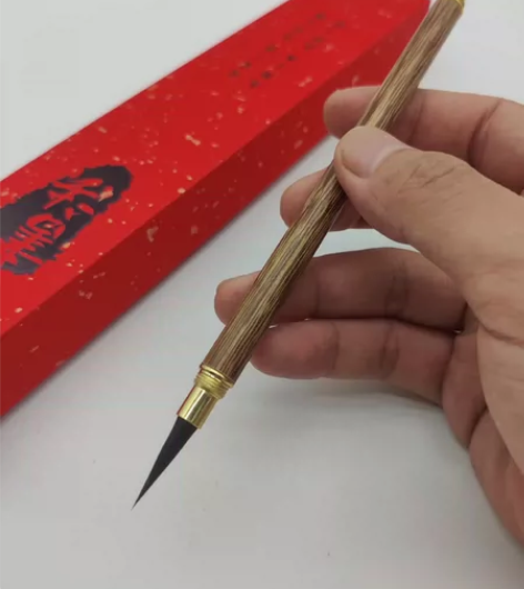 店不开了 纯紫毫小楷毛笔原价60多一支 市...