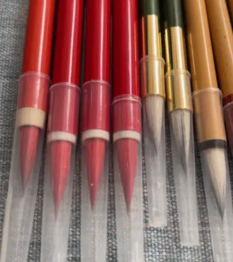 龙盛笔庄小楷毛笔！全新没开笔！囤的太多用不...