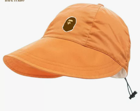 官网正品BAPE TURBO渔夫帽女夏季遮...