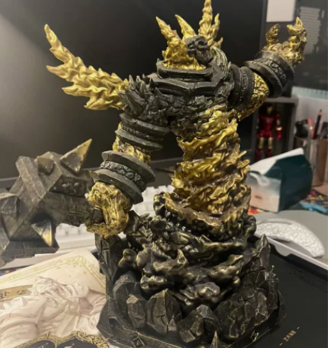 全新/绝版 魔兽世界15周年纪念礼盒大螺丝...